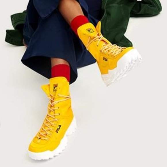 FILA High Top Boot Sneakers - Picture 6 of 8